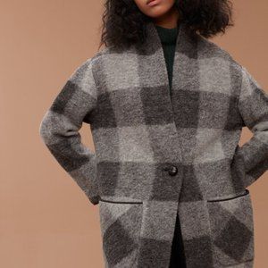 Solid Grey Aritzia Wilfred Free Off-Duty Jacket